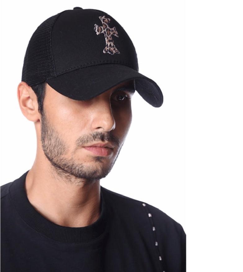 Embroidered Cross Cap - bymarccc