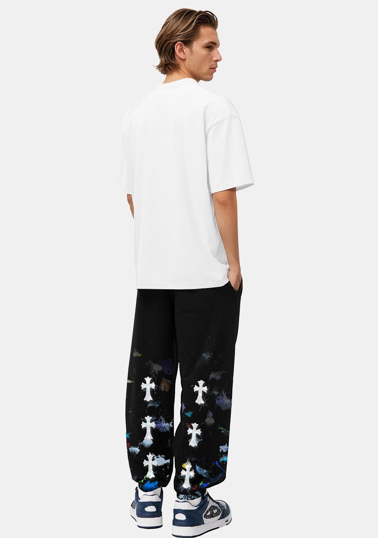 Cross Painted Pants