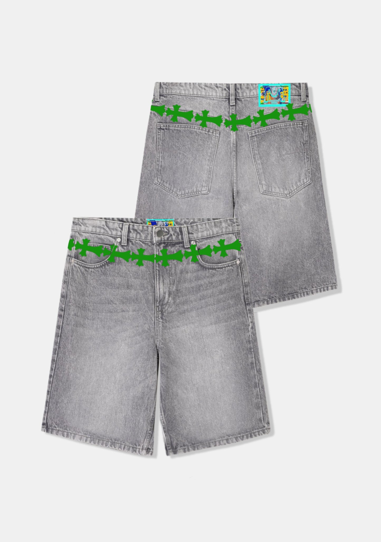 1 Color Cross Belt