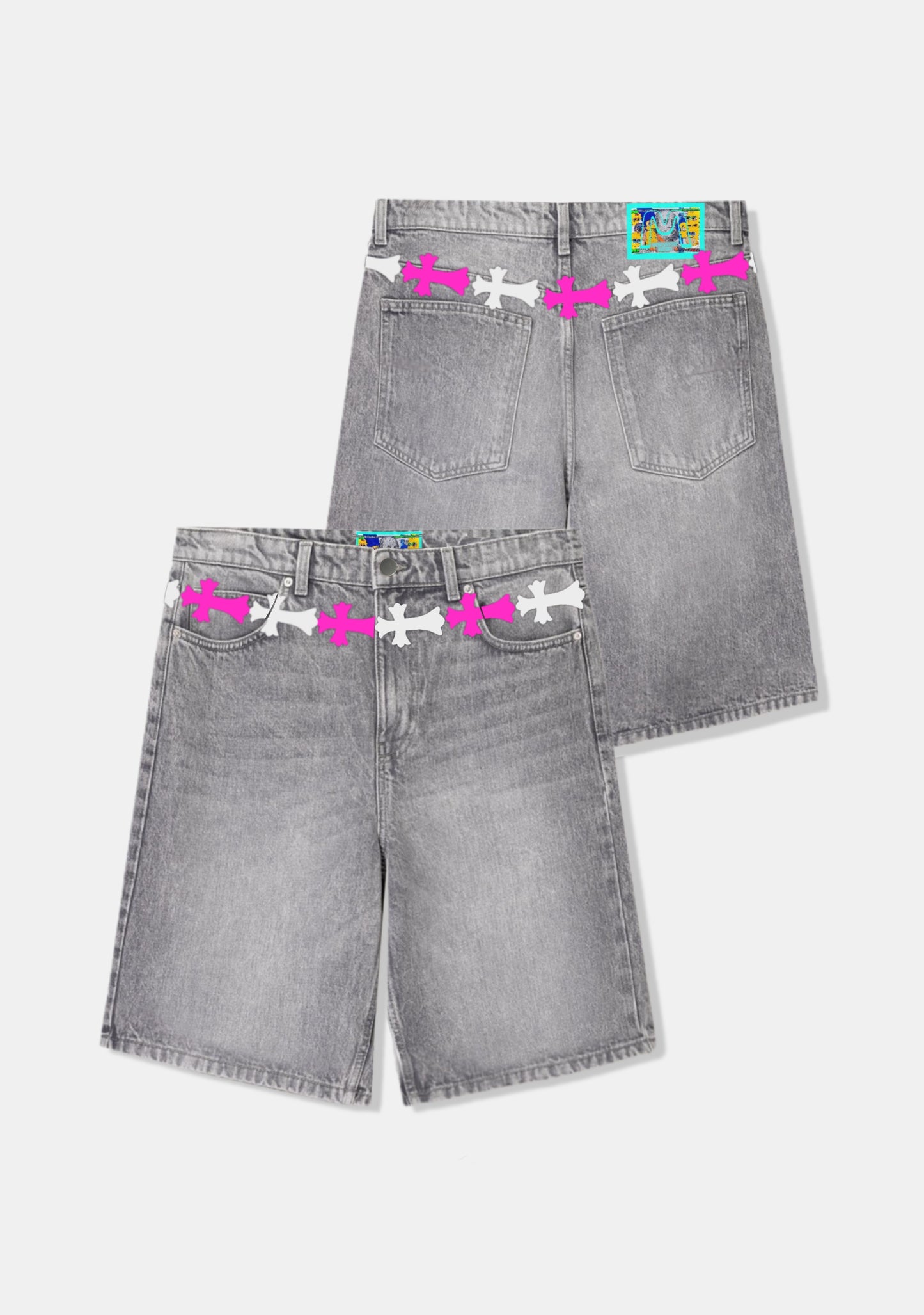 2 Color Cross Belt