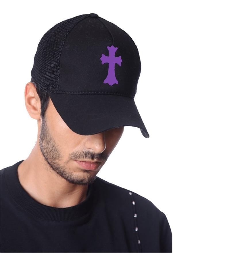 Embroidered Cross Cap - bymarccc