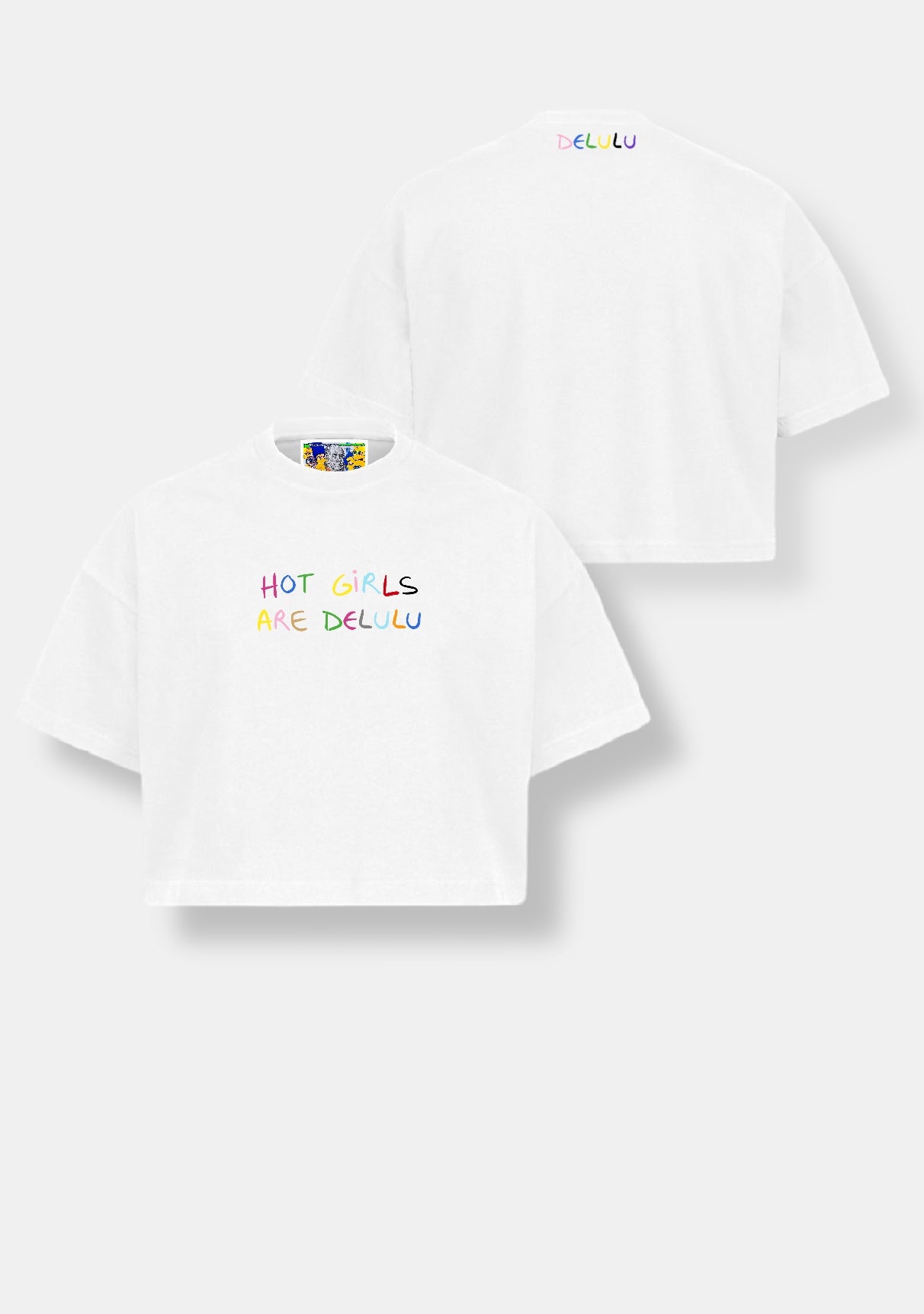 Delulu Crop Top