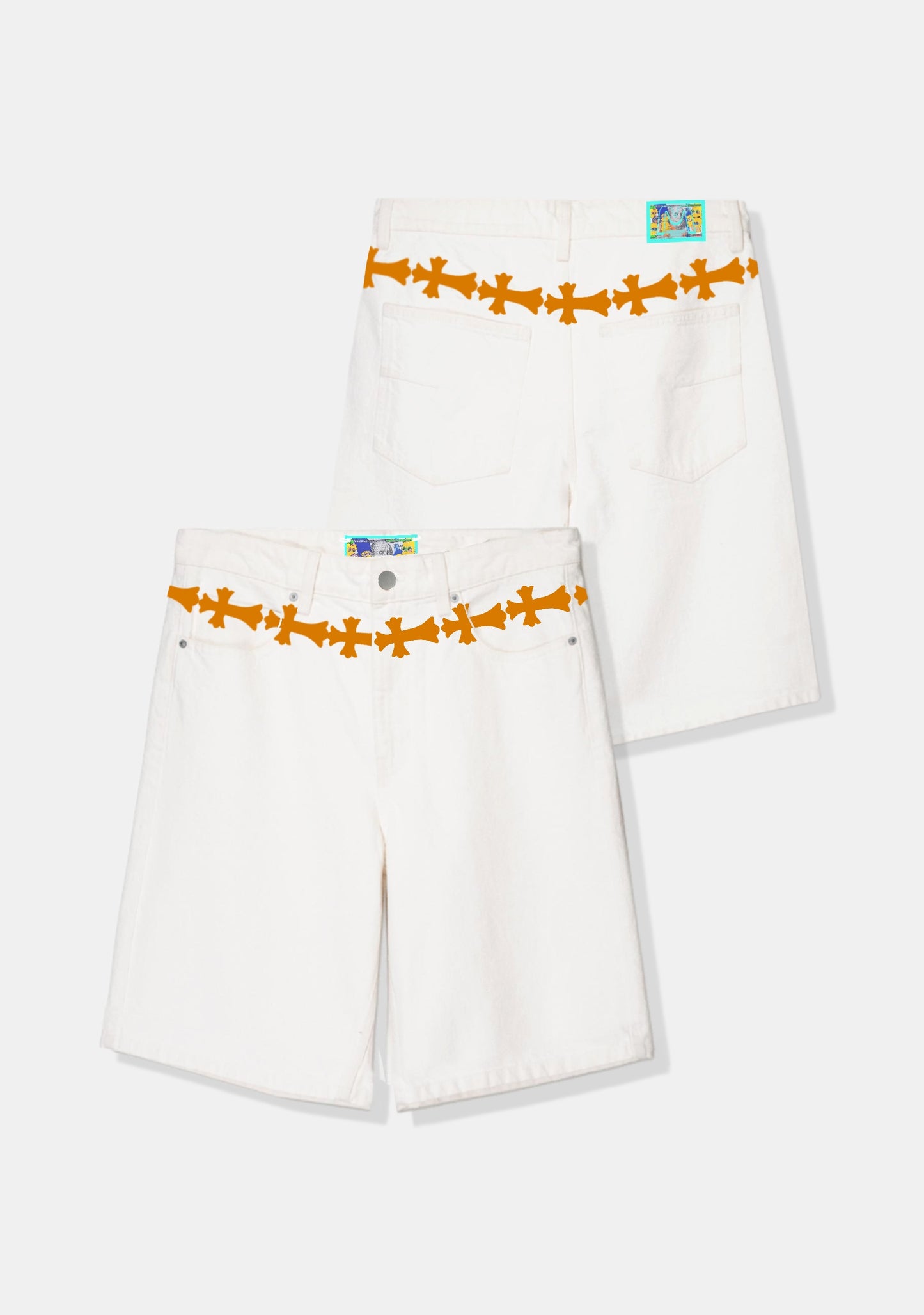 1 Color Cross Belt