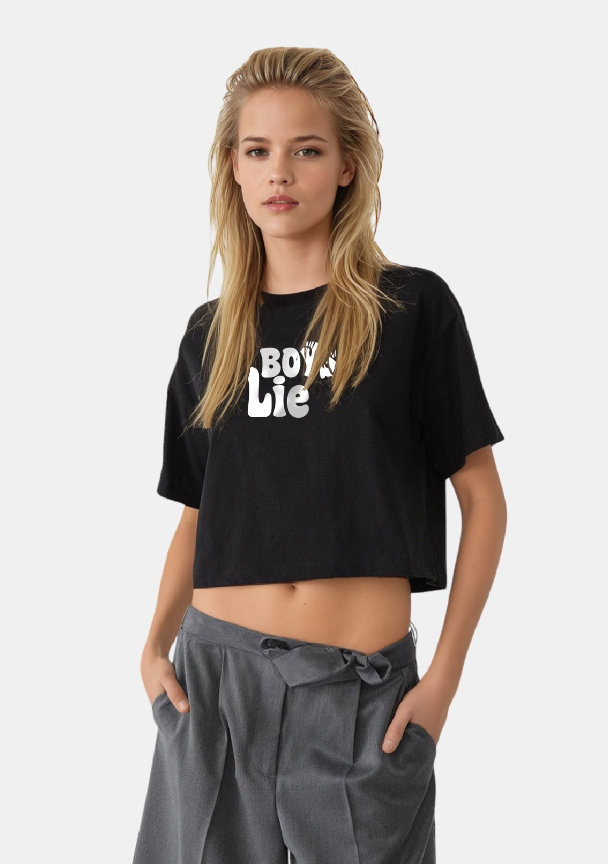 BOYS LIE Crop Top