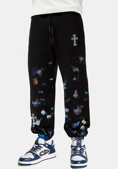 Cross Painted Pants