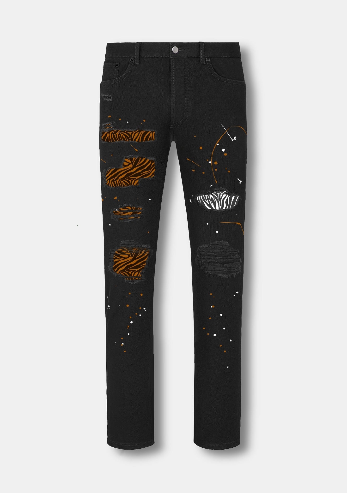 Zebra Patch Jean