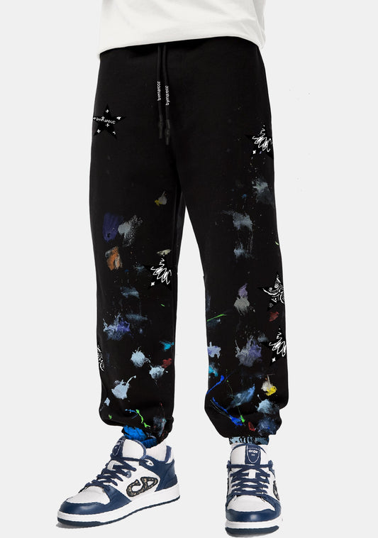 Bandana Stars Painted Pants