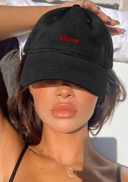 Muse Embroidered Cap