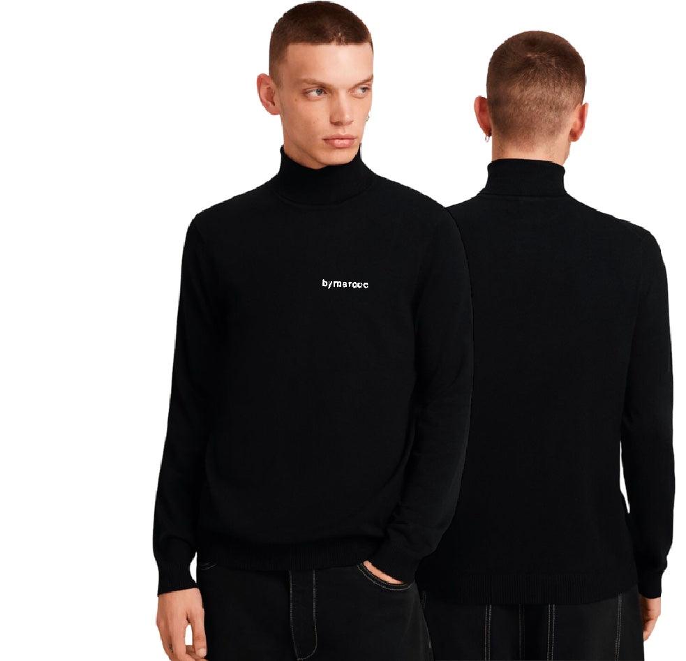 Embroidered Logo Turtleneck - bymarccc