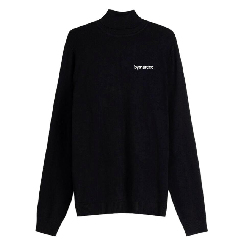 Embroidered Logo Turtleneck - bymarccc