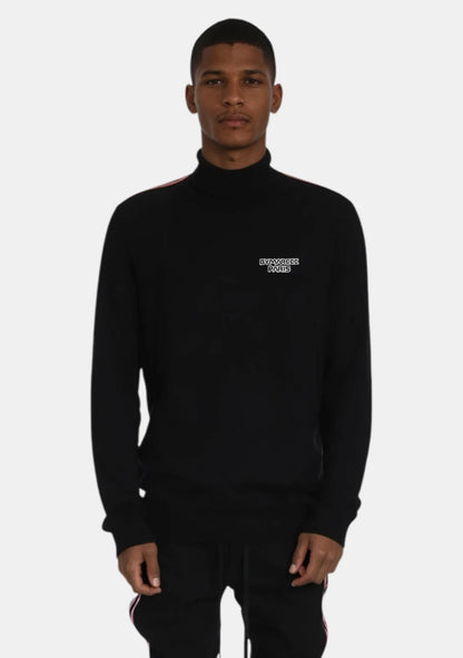 Embroidered Logo Turtleneck