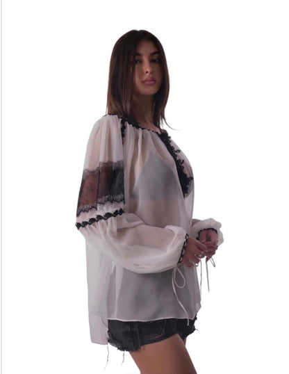 White Silk Shirt - bymarccc