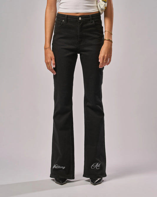 Walking Art Black Jeans