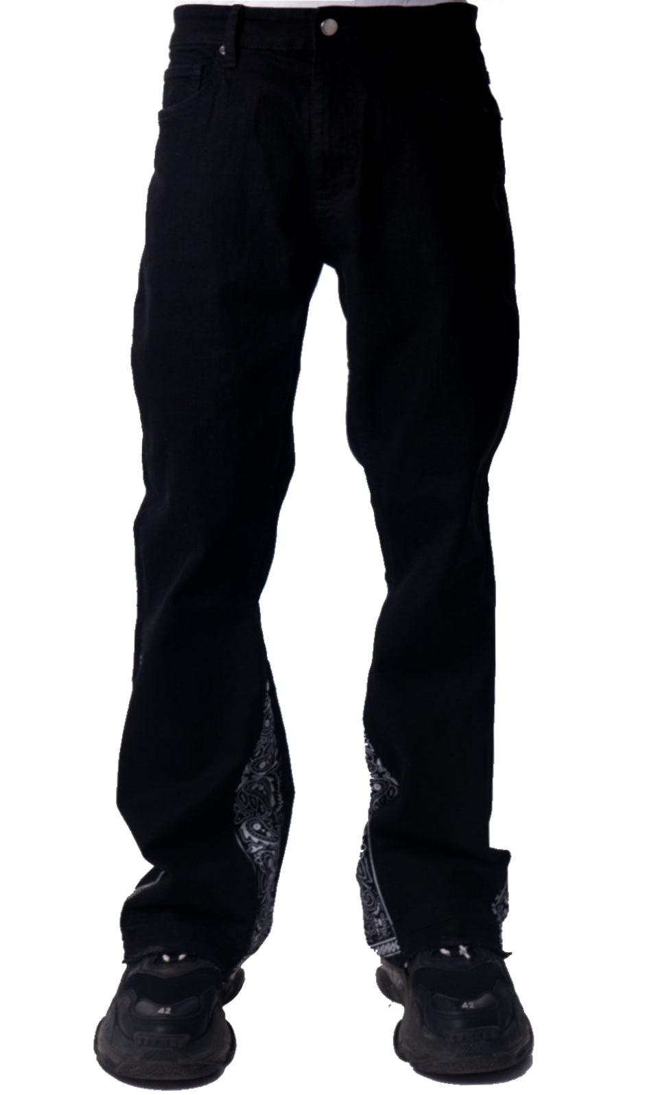 Bandana Flare Jeans - bymarccc